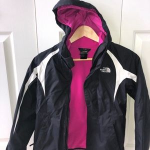 The North Face 2 in 1 ski jacket
